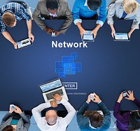 Network Internet Online Media Future Concept