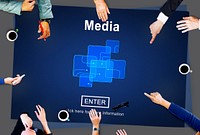 Media Social Media Internet Online Technology Concept