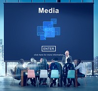 Media Social Media Internet Online Technology Concept