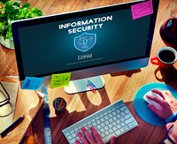 Information Security Online Privacy Protection Concept