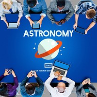 Astronomy Big Bang Planet Spaceship Concept
