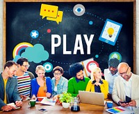 Play Playful Enjoyment Imagination Create Concept