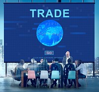 Trade Stock Swap Investment Trading Concept
