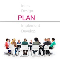 Plan Research Analyze Creativity Concept