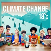 Climate Change Natural Planet Temperature Concept