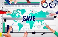 Save Saving Accounting Financial Money Concept
