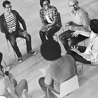 Meeting Brainstorming Sharing Meeting Seminar Concept