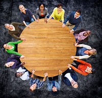 Diversity Group of Business People Teamwork Support Concept