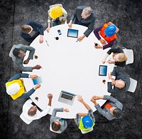Group of Business People in a Meeting