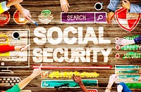 Social Security Welfare Retirement Payment Concept
