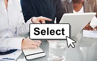 Select Pick Selecting Compare Selection Targeting Concept