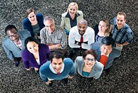 Diversity Business People Aspiration Teamwork Concept