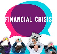 Financial Crisis Bankruptcy Depression Finance Concept