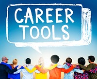 Career Tools Guidance Employment Hiring Concept