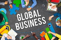 Global Business Start Up Launch Teamwork Online Concept