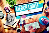 Merchandise Product Marketing ConsumerSell Concept