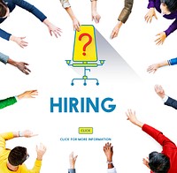 Jobs Career Hiring Employment Hiring Concept