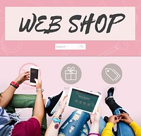 Web Shop Buy Online Internet Shopping Store Concept