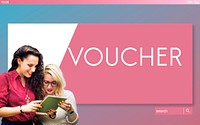 Gift Card Voucher Coupon Graphic Concept