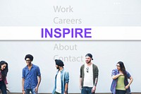 Inspire Innovation Business Creative Words Concept