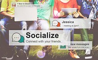 Socialize Community Society Relationship Socialization Concept