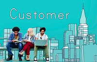 Customer Consumer Business Marketing City Concept