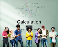 Equation Formula Geometry Calculation Concept