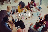 Teach Teaching Education Mentoring Coaching Training Concept