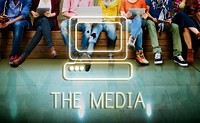 Media Technology College Networking Concept