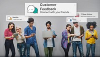 Customer Feedback Opinion Reply Report Concept