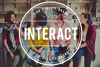 Team Teamup Collaborate Interact Socialize Concept