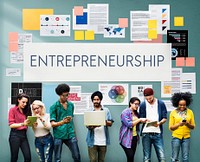 Entrepreneurship Organizer Risk Enterprise Dealer Concept