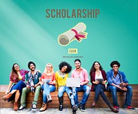 Scholarship Aid Cost Education Finance Graduate Concept