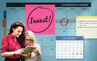 Invest Assets Finance Budgeting Schedule To Do Concept