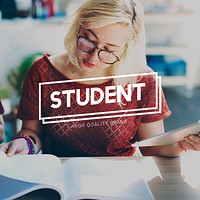 Student Studying Academic Education School Concept