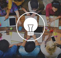 Light Bulb Ideas Inspiration VIsion Innovation Power Concept