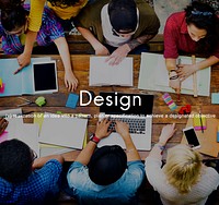 Design Ideas Creative Business Innovation Concept