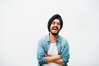 Indian Teen Boy Smiling Portrait Concept