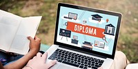 Diploma College Degree Certificate Intelligence Concept