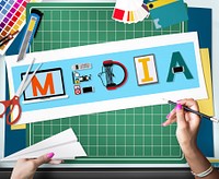 Media Entertainment Broadcast Communication Multimedia Concept