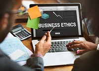Business Ethics Strategy Development Concept