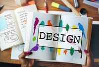 Design Idea Create Creative Blueprint Concept