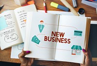 New Business Start up Fresh Ideas Vision Concept