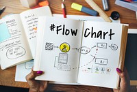 Flow Chart Information Strategy Icon