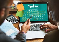 Business Strategy Investment Venture Illustration