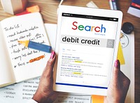 Debit Credit Finance Loan Money Profit Payment Concept