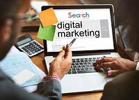 Digital Marketing Branding Commercial Internet Concept