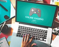 Online Gaming Playing Hobby Internet Strategy Concept