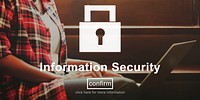 Information File Data Digital Security Protection Concept
