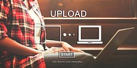 Uplaod Downloading Transfer Sharing Concept